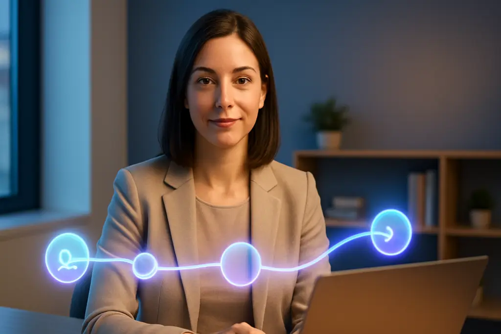 Where to Start With AI at Work – beginner reviewing AI roadmap – AI Basics